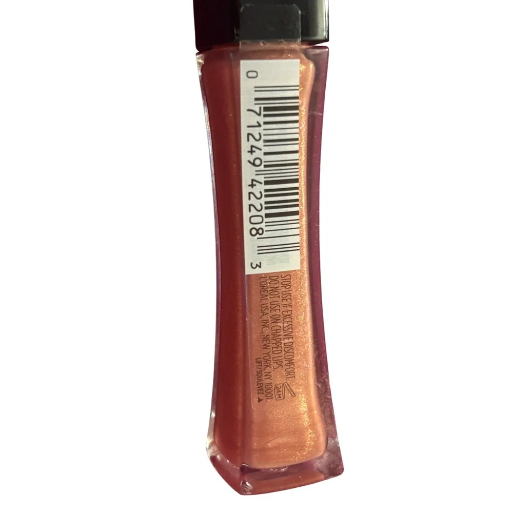 L'Oreal Lip‎ Gloss 0.21oz 609 Lucid Glow Plumping Shimmer Y2K Glam Lot of 2